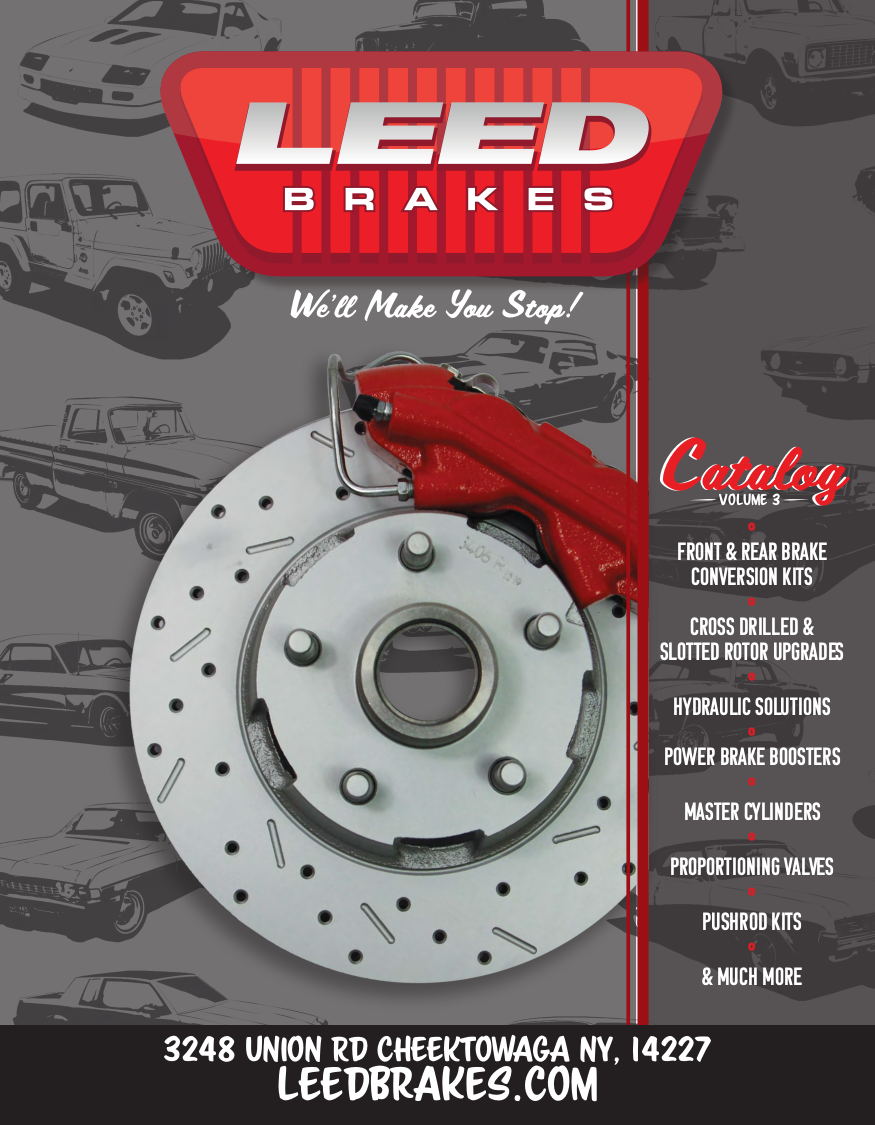 LEED Brakes Volume 3 Catalog Cover