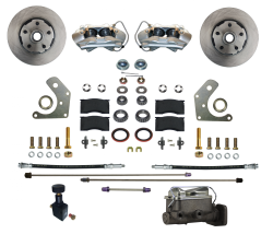 LEED Brakes - Manual Front Disc Brake Conversion Kit Mopar B & E Body