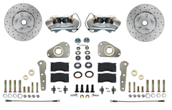 LEED Brakes - Front Disc Brake Conversion Kit Spindle Mount | MaxGrip XDS Rotors