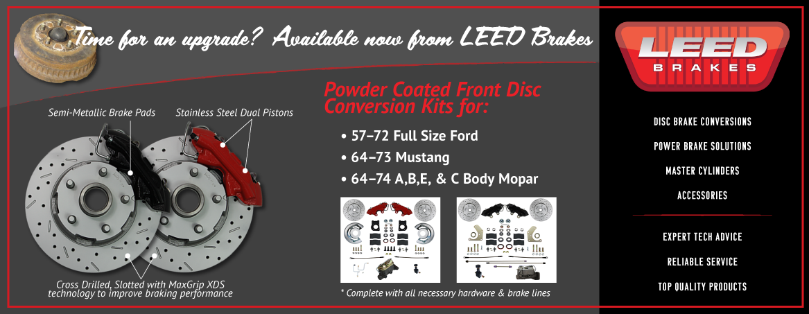 Powder Coated Calipers Now Available for your Classic Ford & Mopar Brake System