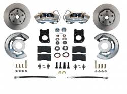 LEED Brakes - Front Disc Brake Conversion Kit Spindle Mount 65-69 Ford Mustang, Falcon, Fairlane, Cougar