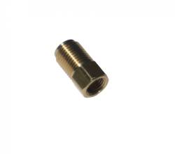 thumbnail image 2 of Brass Hydraulic Adapter 7/16 UNF Male To 3/8 UNF Female For Clutch Or Brake Pipe 2 of 6
