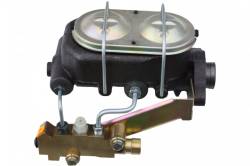 LEED Brakes - Master Cylinder Kit - 1-1/8 inch Bore left port with side mount proportioning valve - Disc/Drum