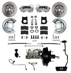 LEED Brakes - Power Disc Brake Conversion 70 Mustang with Automatic Transmission - 4Piston