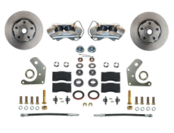 LEED Brakes - Front Disc Brake Conversion Kit Spindle Mount Mopar B & E Body