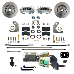 LEED Brakes - Power Front Disc Brake Conversion Kit  Mopar B & E Body
