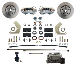 LEED Brakes - Manual Front Disc Brake Conversion Kit  Mopar A Body