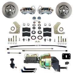 LEED Brakes - Power Front Disc Brake Conversion Kit  Mopar A Body