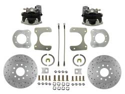 LEED Brakes - Rear Disc Brake Conversion Kit with MaxGrip XDS Rotors - Dana 35, Dana 44, Chrysler 8-1/4