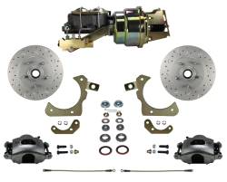LEED Brakes - Power Front Disc Brake Conversion Kit with Disc Disc Valve | MaxGrip XDS