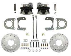 LEED Brakes - Chevrolet & GMC C10/K10 Rear Disc Brake Conversion Kit with MaxGrip XDS Rotors, 6-Lug