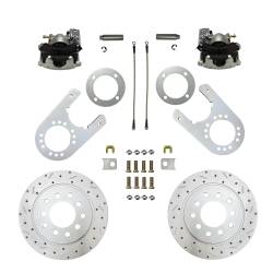 LEED Brakes - Rear Disc Brake Conversion Kit with MaxGrip XDS Rotors for 11-Inch Drum Chevrolet & GMC C1500 Trucks