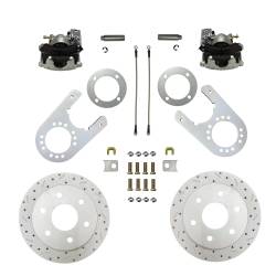 LEED Brakes - Rear Disc Brake Conversion Kit with MaxGrip XDS Rotors for 11-Inch Drum Chevrolet & GMC K1500 Trucks