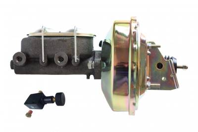 LEED Brakes - 9 inch power booster , 1-1/8 inch Bore master with Adjustable Proportioning Valve (zinc)