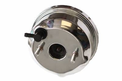 Chrome Power Brake Booster & Master Cylinder For 64-66 Ford Mustang - PV2C Style 13 thumbnail image