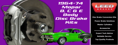 Mopar Disc Brake Conversions