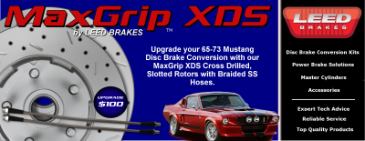 MaxGrip XDS Cross Drilled & Slotted Brake Rotors
