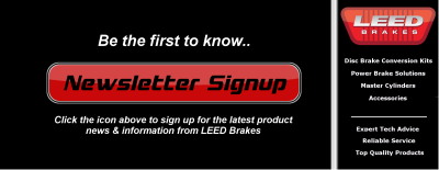 LEED Brakes Newsletter Signup