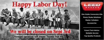 LEED Brakes Labor Day