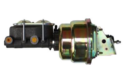 LEED Brakes - 7 inch Dual power booster , 1 inch Bore master (Zinc)