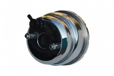 LEED Brakes - 7 inch Dual power booster - (Chrome)