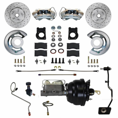 67-69 Mustang Power Front Disc Brake Conversion Kit