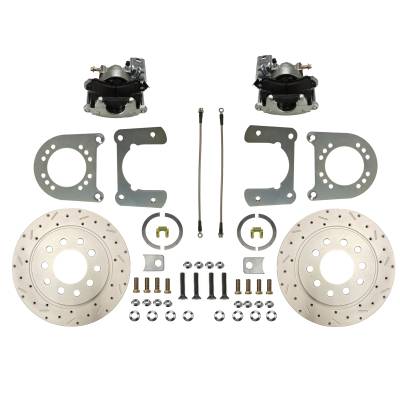 9 In Large Bearing Rear Disc Brake Kit with 5 x 5 Wheels by LEED Brakes