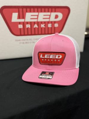 Vibrant Pink LEED Brakes Richardson 112 Trucker Snapback