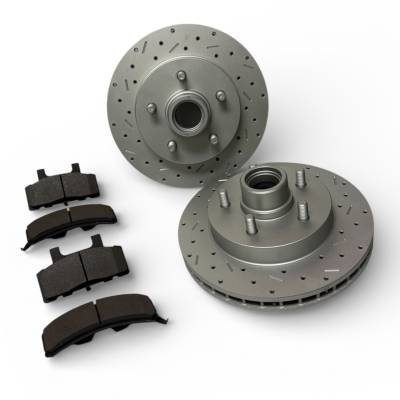 MaxGrip XDS Brake Pad & Rotor Kit by LEED Brakes