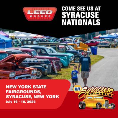 LEED Brakes Heads to the 2026 Syracuse Nationals