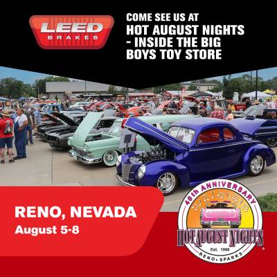 LEED Brakes is Heading to Hot August Nights 2026 in Reno, Nevada