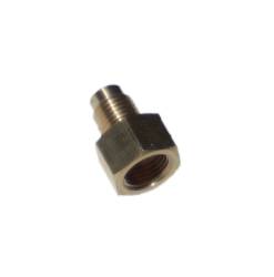 Universal Fit Products - Universal Brake Fittings - LEED Brakes - Fitting adapter 3/8-24 male to 7/16-24 female