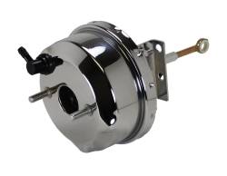 LEED Brakes - 7" Chrome Power Brakes Front Disc Rear Drum 64.5-66 Mustang Auto Trans - Image 2