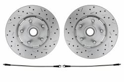Front Disc Brake Conversion Kits - Manual Front Kits - MaxGrip XDS Upgrade