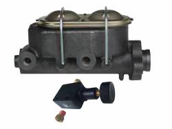 LEED Brakes - Manual Front Disc Brake Kit 2" Drop Spindle Drilled And Slotted Rotors Black Powder Coated Calipers Cast Iron M/C Adjustable Proportioning Valve - Image 8
