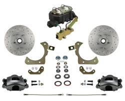 55-58 Chevy Disc Brake kit with MaxGrip Rotors