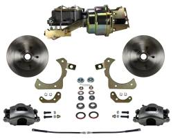 Power Front Disc Brake Conversion Kit with Disc Drum Valve