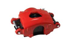 LEED Brakes - Spindle Mount Kit with MaxGrip Cross Drilled & Slotted Rotors Red Calipers - Image 2