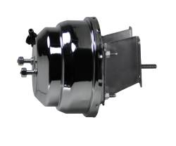 LEED Brakes - Compact-10 Series 8 inch Dual power booster kit with Adjustable Proportioning Valve  Chrome - Image 4