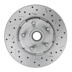 MaxGrip Lite 4 Piston Manual Front Disc Brake Kit with Drilled Rotors & Black Calipers - Image 4