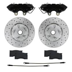 Front Right Disc Brake Caliper For 2003-2004 Ford Mustang Base & GT – With Bracket & Phenolic Piston