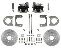 Rear Disc Brake Conversion Kit with MaxGrip XDS Rotors - Chevrolet & GMC C10 Trucks 5 Lug