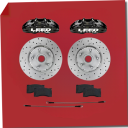 Front Disc Brake Conversion Kits - Caliper Kits