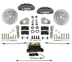 LEED Brakes MaxGrip Lite 4 piston kit for Ford Galaxie