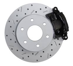 LEED Brakes - Rear Disc Brake Conversion Kit - Chevrolet & GMC K1500 Truck with MaxGrip XDS Rotors, Black Calipers - 10 in Drum Trucks - Image 3