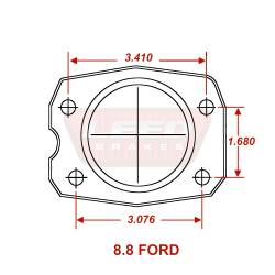 LEED Brakes - Rear Disc Brake Conversion Kit - Ford 8.8 - Image 2