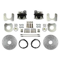 Rear Disc Brake Conversion Kit - Ford 7.5 & 8.8 - 4 Lug MaxGrip XDS