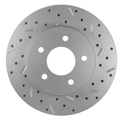 LEED Brakes - Rear Disc Brake Conversion Kit - Ford 7.5 & 8.8 - 5 Lug - MaxGrip XDS - Red Calipers - Image 5