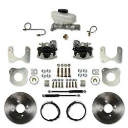 Rear Disc Brake Conversion Kit - 87-92 Ford 7.5 & 8.8 - 4 Lug