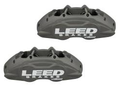 LEED Brakes - MaxGrip Lite 4 Piston Caliper & Rotor Kit for GM AFX Body - Anodized - Image 2